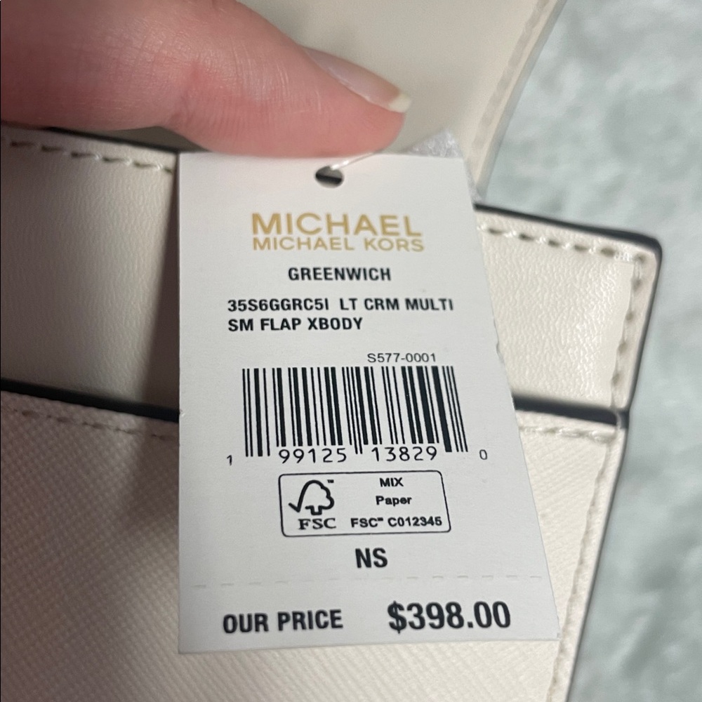 NWT Michael Kors ‘Greenwich’ Small Flap Crossbody - Picture 3 of 13